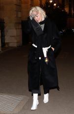 RITA ORA Night Out in Paris 12/20/2018