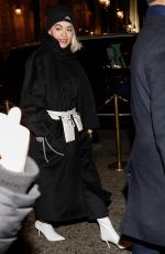 RITA ORA Night Out in Paris 12/20/2018