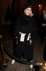 RITA ORA Night Out in Paris 12/20/2018