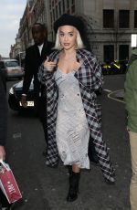 RITA ORA Out and About in London 12/14/2018