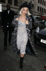 RITA ORA Out and About in London 12/14/2018