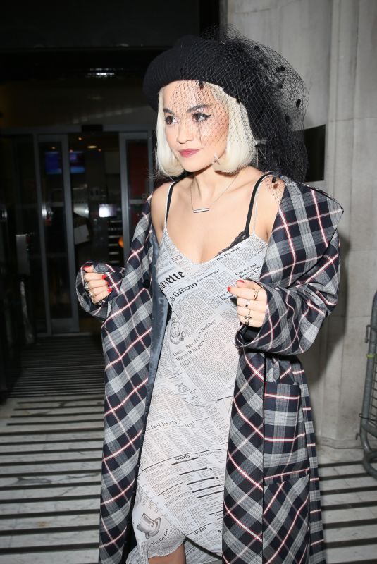 RITA ORA Out and About in London 12/14/2018