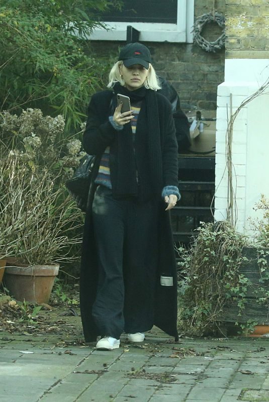 RITA ORA Out and About in London 12/27/2018