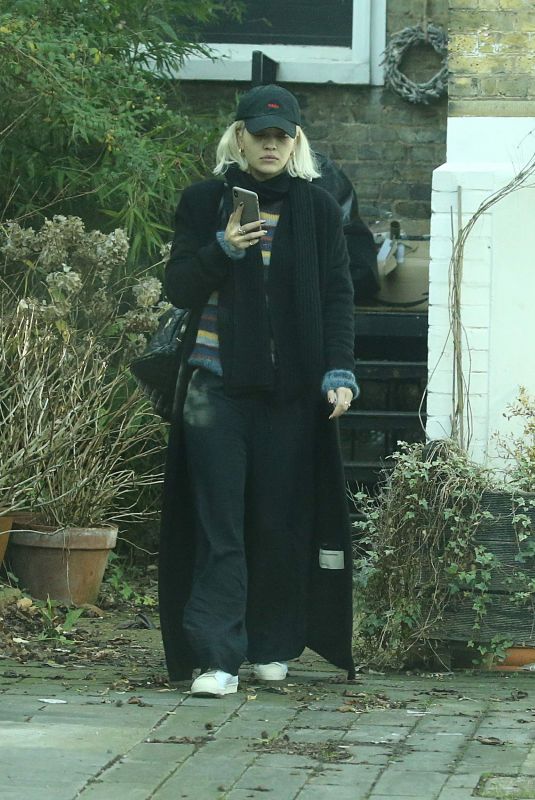 RITA ORA Out and About in London 12/27/2018 