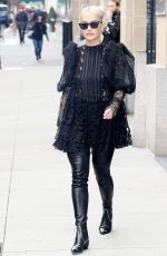 RITA ORA Out in New York 12/17/2018