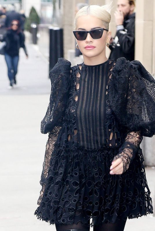 RITA ORA Out in New York 12/17/2018