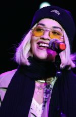 RITA ORA Performs at One Love Malibu Festival Benefit Concert in Calabasas 12/02/2018