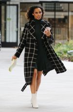 ROCHELLE HUMES at ITV Studios in London 12/12/2018