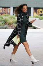 ROCHELLE HUMES at ITV Studios in London 12/12/2018