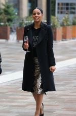 ROCHELLE HUMES at ITV Studios in London 12/14/2018