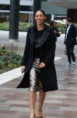 ROCHELLE HUMES at ITV Studios in London 12/14/2018