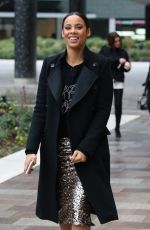 ROCHELLE HUMES at ITV Studios in London 12/14/2018