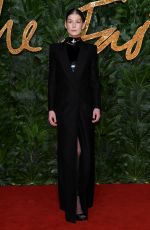 ROSAMUND PIKE at British Fashion Awards in London 12/10/2018