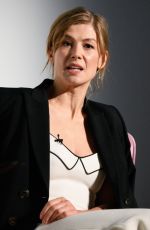 ROSAMUND PIKE at Elle Weekender 2018 at Saatchi Gallery in London 11/30/2018