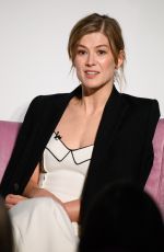 ROSAMUND PIKE at Elle Weekender 2018 at Saatchi Gallery in London 11/30/2018
