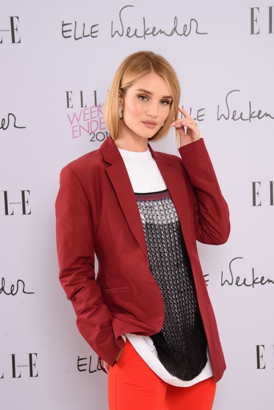 ROSSIE HUNTINGTON-WHITELEY at Elle Weekender 2018 at Saatchi Gallery in London 12/03/2018