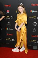 RUBY REES at AACTA Awards Industry Luncheon in Sydney 12/03/2018