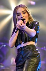 SABRINA CARPENTER at 103.5 KissFM Jingle Ball in Chicago 12/12/2018