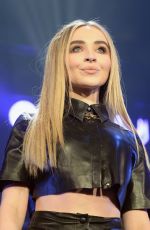 SABRINA CARPENTER at 103.5 KissFM Jingle Ball in Chicago 12/12/2018