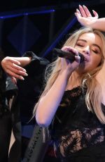 SABRINA CARPENTER Performs at Y100’s Jingle Ball in Sunrise 12/16/2018