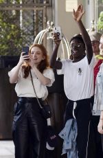 SADIE SINK Leaves Four Seasons Hotel in Buenos Aires 12/08/2018