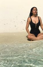 SALMA HAYEK in Swimsuit - Instagram Picture 12/29/2018