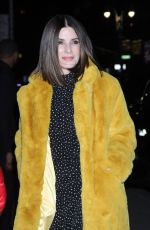 SANDRA BULLOCK Arrives at Late Show with Stephen Colbert in New York 12/17/2018