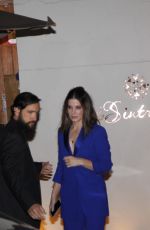 SANDRA BULLOCK Out for Dinner in Sao Paulo 12/09/2018