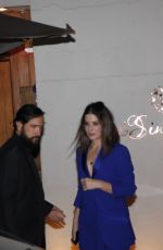 SANDRA BULLOCK Out for Dinner in Sao Paulo 12/09/2018
