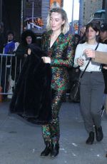 SAOIRSE RONAN Arrives at Good Morning America in New York 12/18/2018