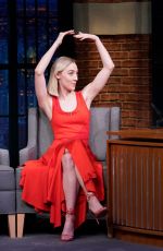 SAOIRSE RONAN at Late Night with Seth Meyers 12/17/2018
