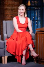 SAOIRSE RONAN at Late Night with Seth Meyers 12/17/2018