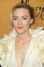 SAOIRSE RONAN at Mary Queen of Scots Premiere in New York 12/04/2018