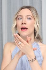 SAOIRSE RONAN at Mary, Queen of Scots Press Conference in Los Angeles 11/28/2018