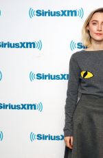 SAOIRSE RONAN at SiriusXM Studios in New York 12/17/2018