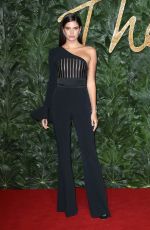 SARA SAMPAIO at British Fashion Awards in London 12/10/2018