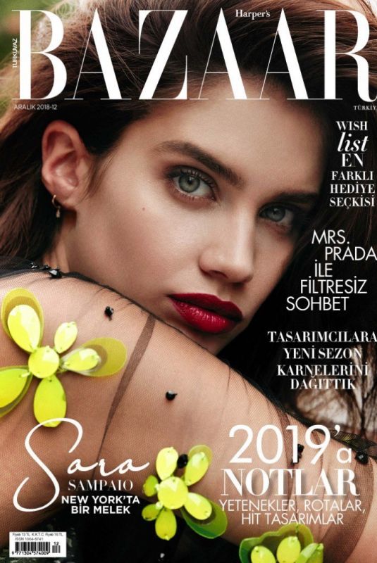 SARA SAMPIAO in Harper’s Bazaar, Turkey December 2018 – HawtCelebs