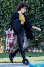 SARAH HYLAN Out and About in West Hollywood 12/7/2018