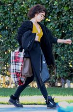SARAH HYLAN Out and About in West Hollywood 12/7/2018