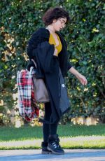 SARAH HYLAN Out and About in West Hollywood 12/7/2018
