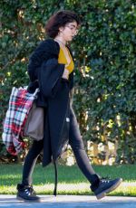 SARAH HYLAN Out and About in West Hollywood 12/7/2018