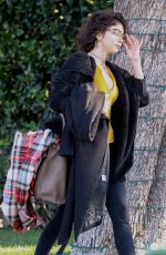 SARAH HYLAN Out and About in West Hollywood 12/7/2018