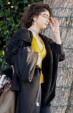 SARAH HYLAN Out and About in West Hollywood 12/7/2018