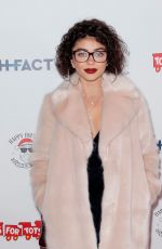 SARAH HYLAND at Winter Wonderland Toys for Tots Party in Los Angeles 12/11/2018