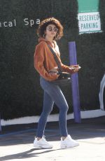 SARAH HYLAND Leaves Medical Spa in Santa Monica 12/21/2018