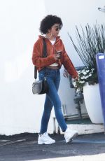 SARAH HYLAND Leaves Medical Spa in Santa Monica 12/21/2018