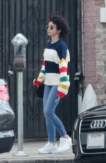 SARAH HYLAND Out and About in Los Angeles 12/20/2018