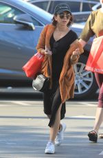 SARAH HYLAND Out Shopping in Los Angeles 12/16/2018