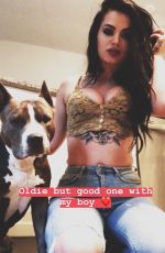 SARAYA-JADE BEVIS aka PAIGE - Instagram Pictures, December 2018