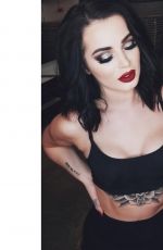 SARAYA-JADE BEVIS aka PAIGE - Instagram Pictures, December 2018